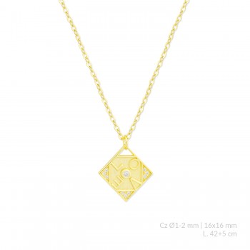 Gargantilha em Prata Esterlina