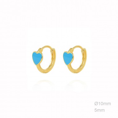 Boucles d'oreilles Argent lisse
