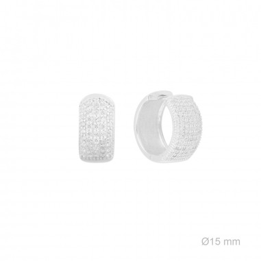 Pendientes de Plata de Ley 