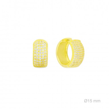 Pendientes de Plata de Ley 