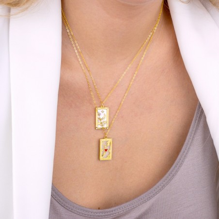 Gargantilla de Plata de Ley con circonitas "La Luna"