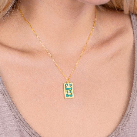 Silver necklace with cubic zirconium