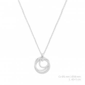 Sautoir en Argent avec...