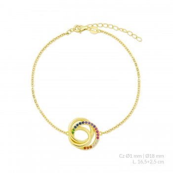 Bracelet en Argent avec...