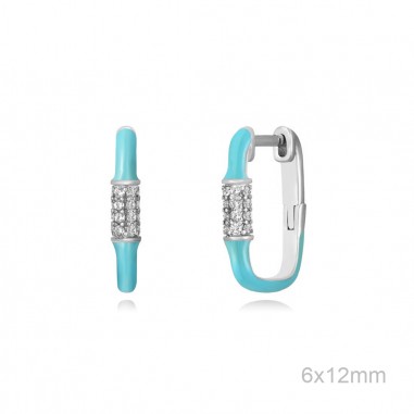 Boucles d'oreilles Zircons