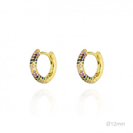 Boucles d'oreilles Zircons
