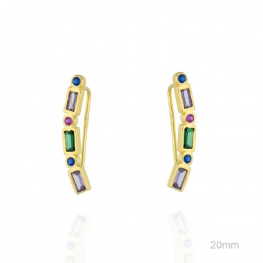 Boucles d'oreilles Zircons