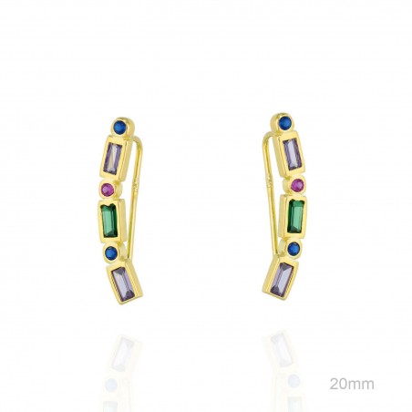 Boucles d'oreilles Zircons