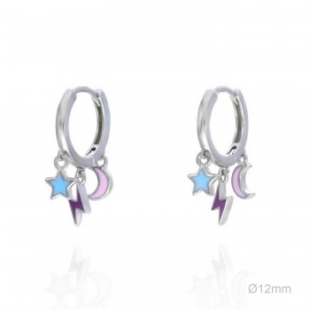 Earrings Sterling silver