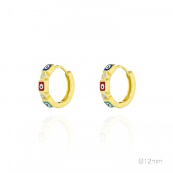 Boucles d'oreilles Zircons