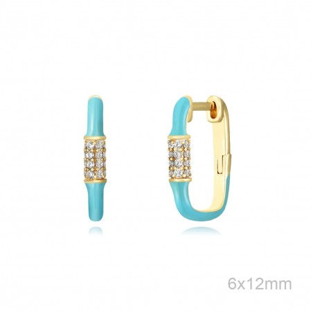 Boucles d'oreilles Zircons