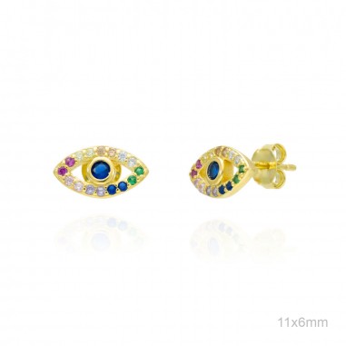 Boucles d'oreilles Zircons