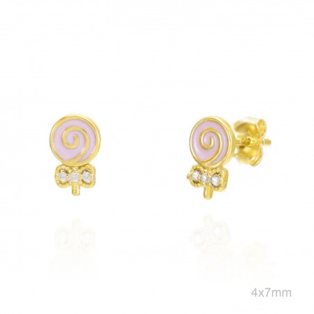 Boucles d'oreilles Argent lisse