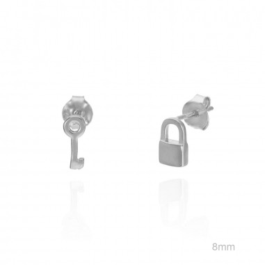 Boucles d'oreilles Argent lisse