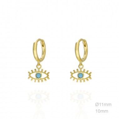 Boucles d'oreilles Zircons