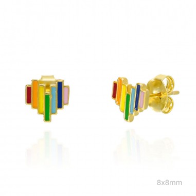 Boucles d'oreilles Argent lisse