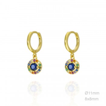 Boucles d'oreilles Zircons