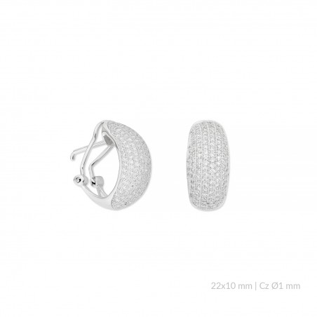 Boucles d'oreilles en Argent