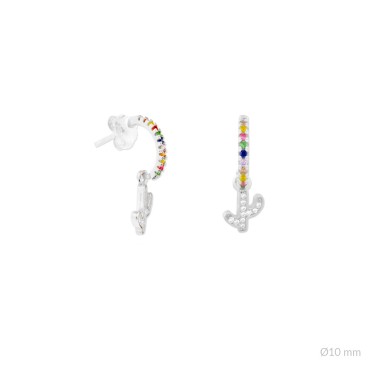 Aros Pres. Arcoiris Cactus c.color