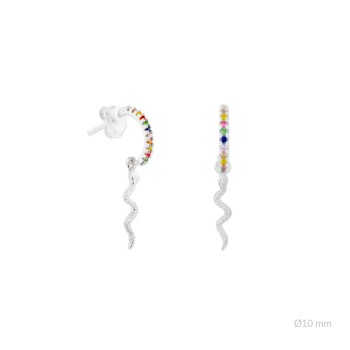 Boucles d'oreilles en Argent