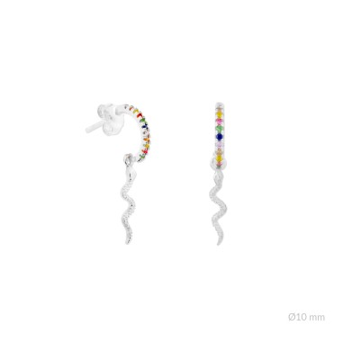 Boucles d'oreilles en Argent