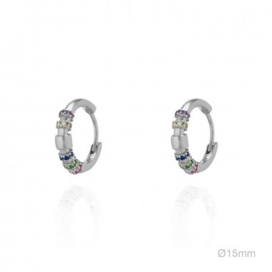 Boucles d'oreilles Zircons