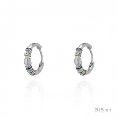Boucles d'oreilles Zircons