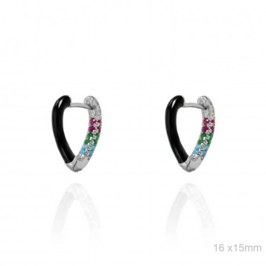 Boucles d'oreilles Zircons