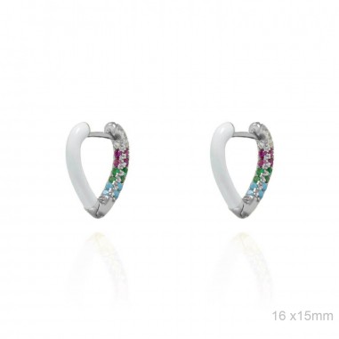 Boucles d'oreilles Zircons