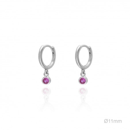 Boucles d'oreilles Zircons