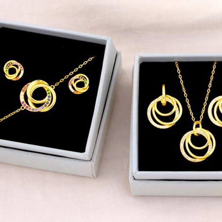 Pulsera de Plata de Ley con circonitas