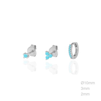 Pendientes Pack 3 Circ... 2