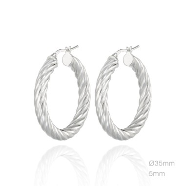 Earrings Sterling silver