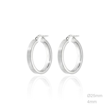 Boucles d'oreilles Argent...