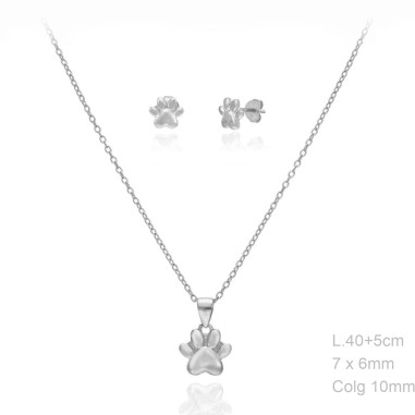 Ensembles Argent lisse