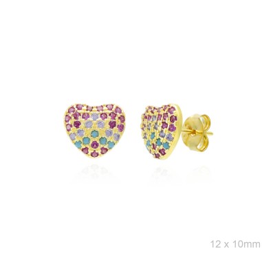 Boucles d'oreilles Zircons
