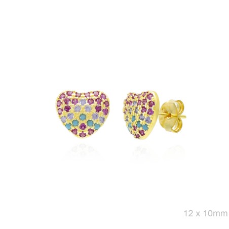 Boucles d'oreilles Zircons