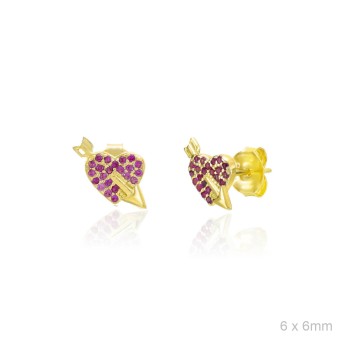 Boucles d'oreilles Zircons