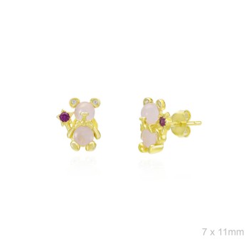 Boucles d'oreilles Zircons