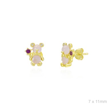 Boucles d'oreilles Zircons