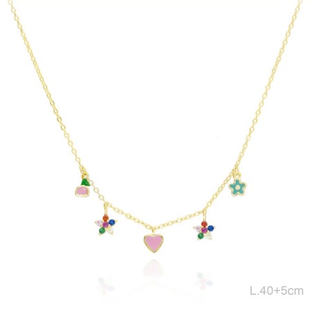 Gargantilhas Zircões