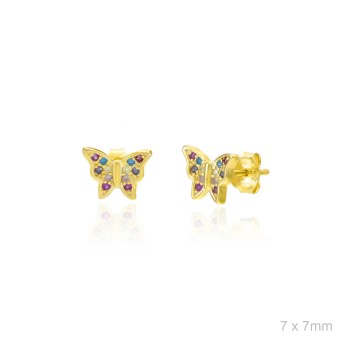 Boucles d'oreilles Zircons