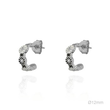 Boucles d'oreilles Argent...