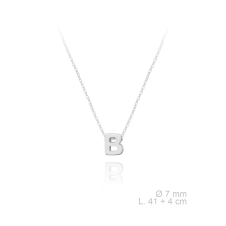 Gargantilla Mini Inicial "B"