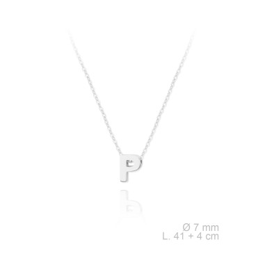 Gargantilla Mini Inicial "P"