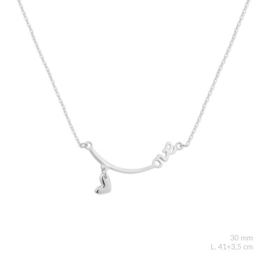 Silver necklace