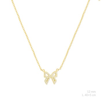 Silver Necklaces with Cubic...