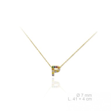 Gargantilha em Prata Esterlina | P