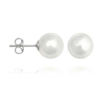 Boucles d'oreilles Perle/Gemme
