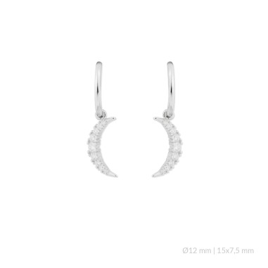 Boucles d'oreilles en Argent